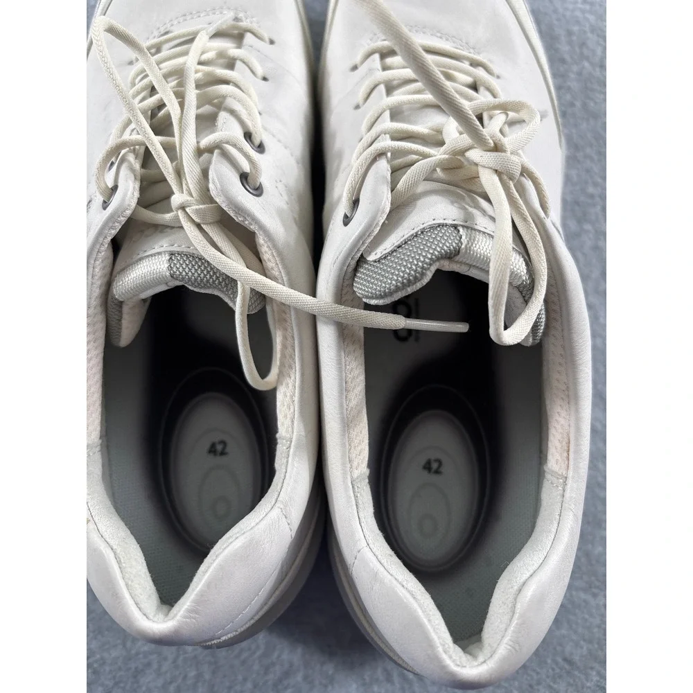 ECCO Giom Hybrid 4 Women Size 11 Golf Shoe White Gore-Tex Performance Sportswear